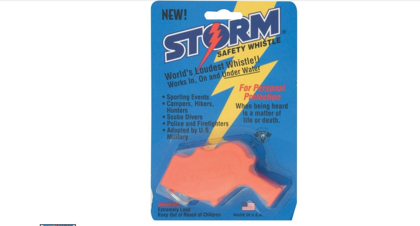 Storm Safety Whistle Orange World’s Loudest Whistle