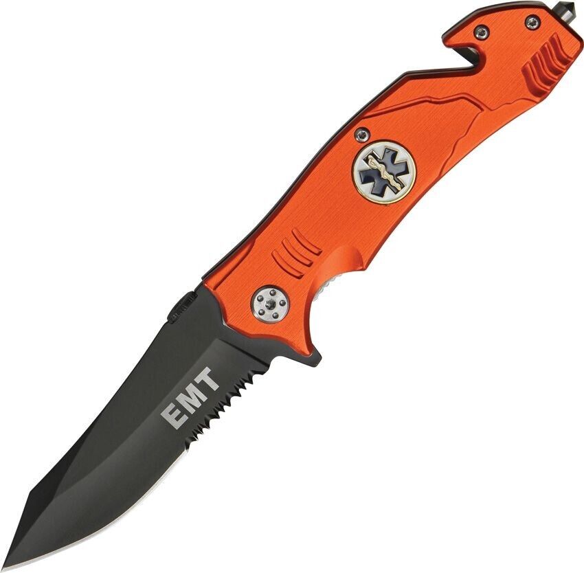 Tac-Force Rescue Linerlock EMT A/O Knife