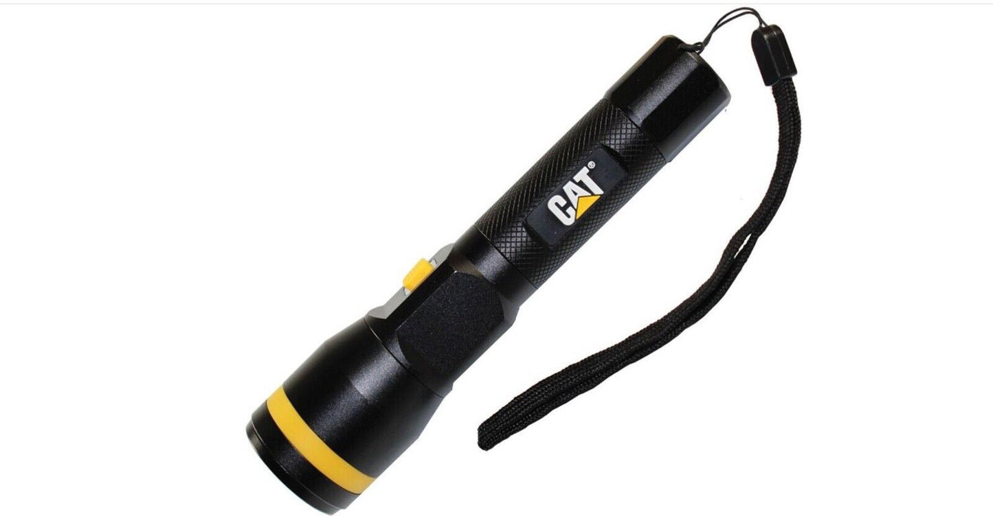 Caterpillar Tactical Flashlight 6" Lanyard Water Resistant 300 Lumens - CT2500