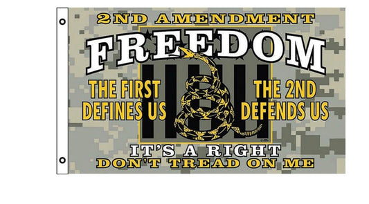 2nd Amendment Flag 3’x5’