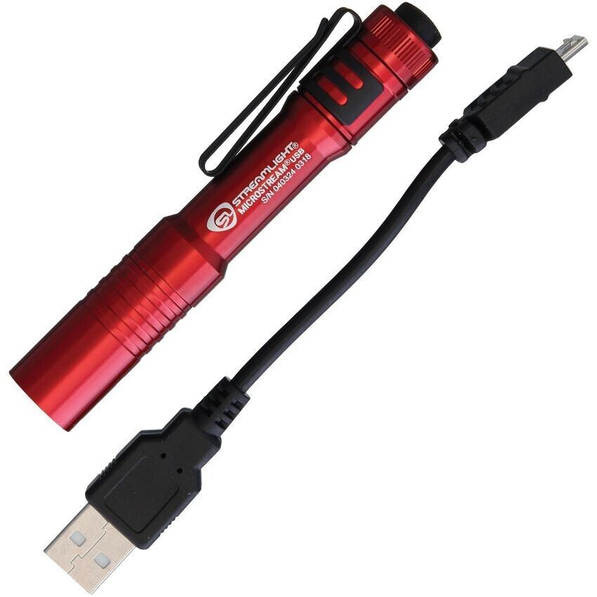 Streamlight MicroStream USB 1 x Built-In Lithium-Ion Flashlight 66605