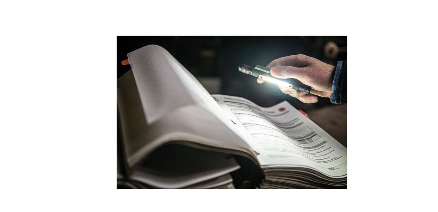 COAST® G23 120 Lumen Dual Power Magnetic LED Penlight w/ C.O.B. Area Light