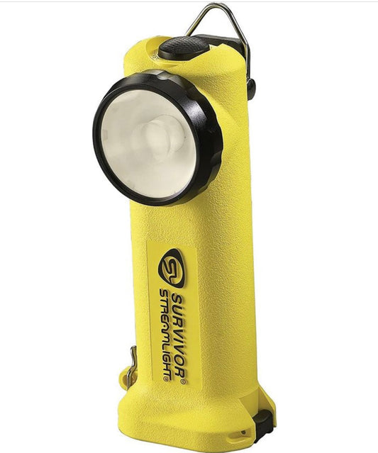 Streamlight Survivor Yellow, 175 Lumens LED Right Angle Flashlight Alkaline